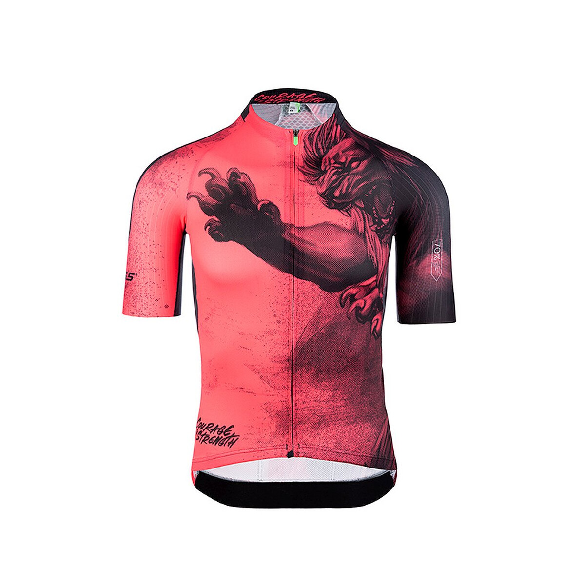 Q36.5 | Kurzarmtrikot R2 Lion red - courage & strength