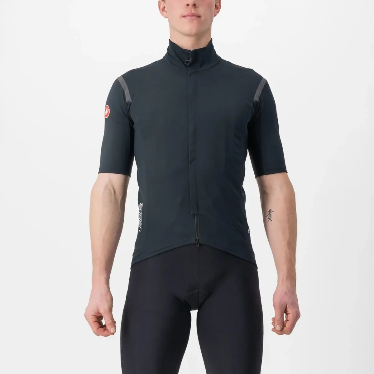 Castelli Gabba RoS 2 Trikot-Jacke light black/black reflex