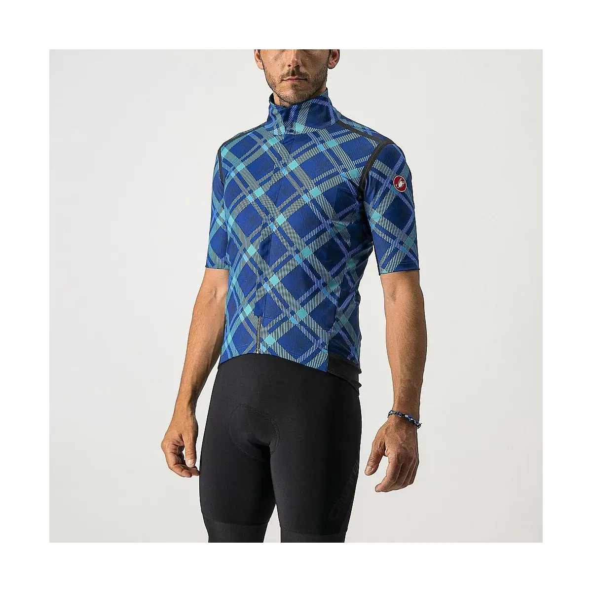 Castelli Gabba RoS Kurzarmtrikot ocean blue/malachite green