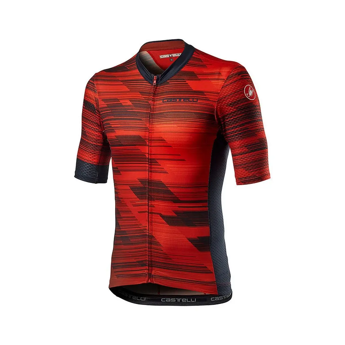Castelli Rapido Jersey - Kurzarmtrikot - red - savile blue