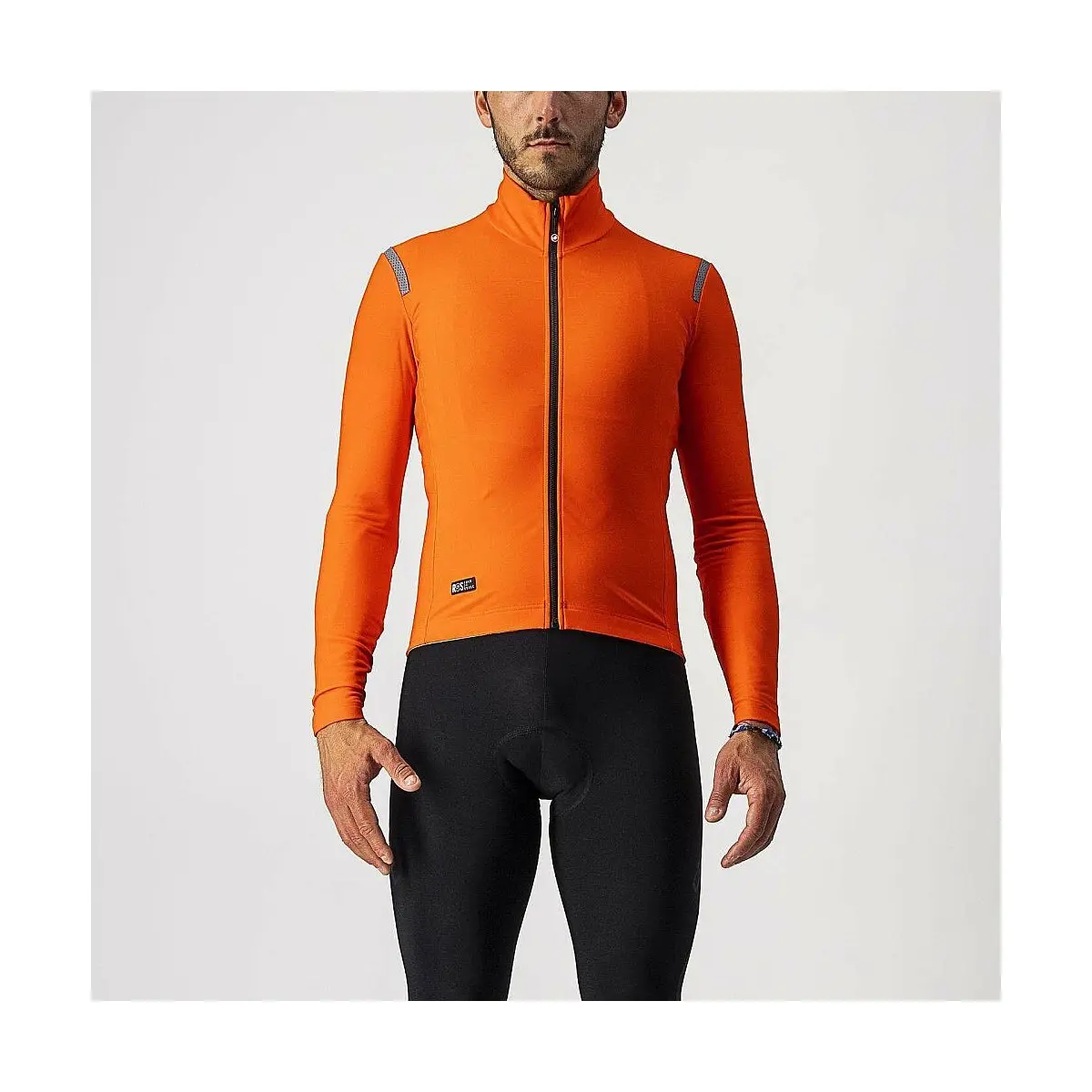 Castelli Tutto Nano RoS Langarmtrikot Fiery Red