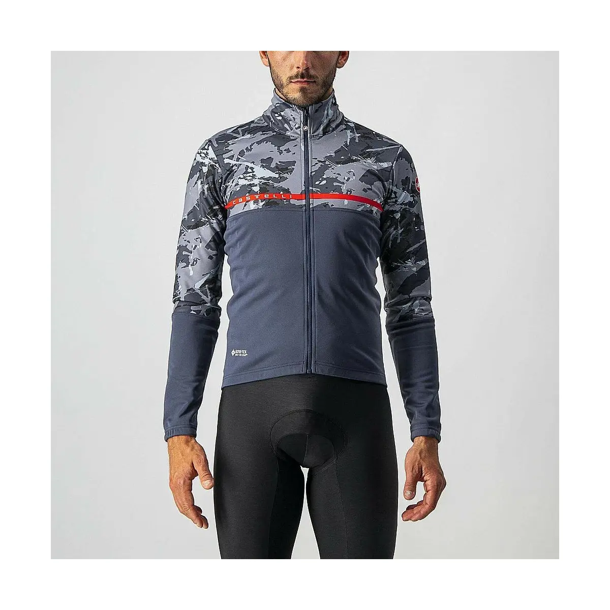 Castelli Jacke Finestre dark steel blue/ box