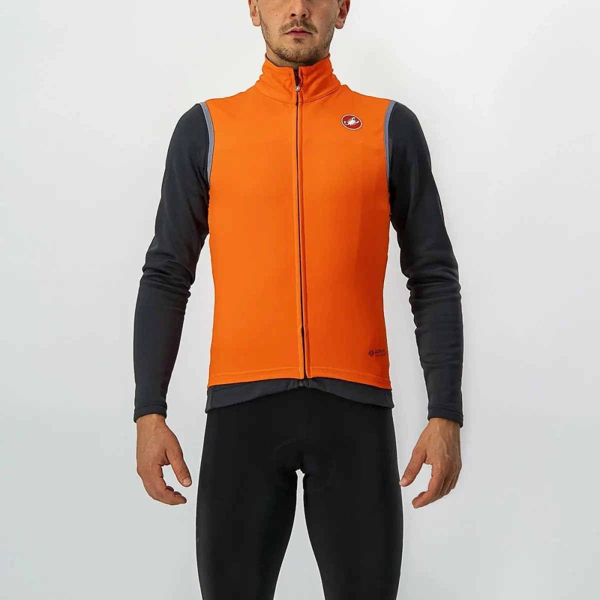 Castelli Perfetto RoS Weste men brilliant orange