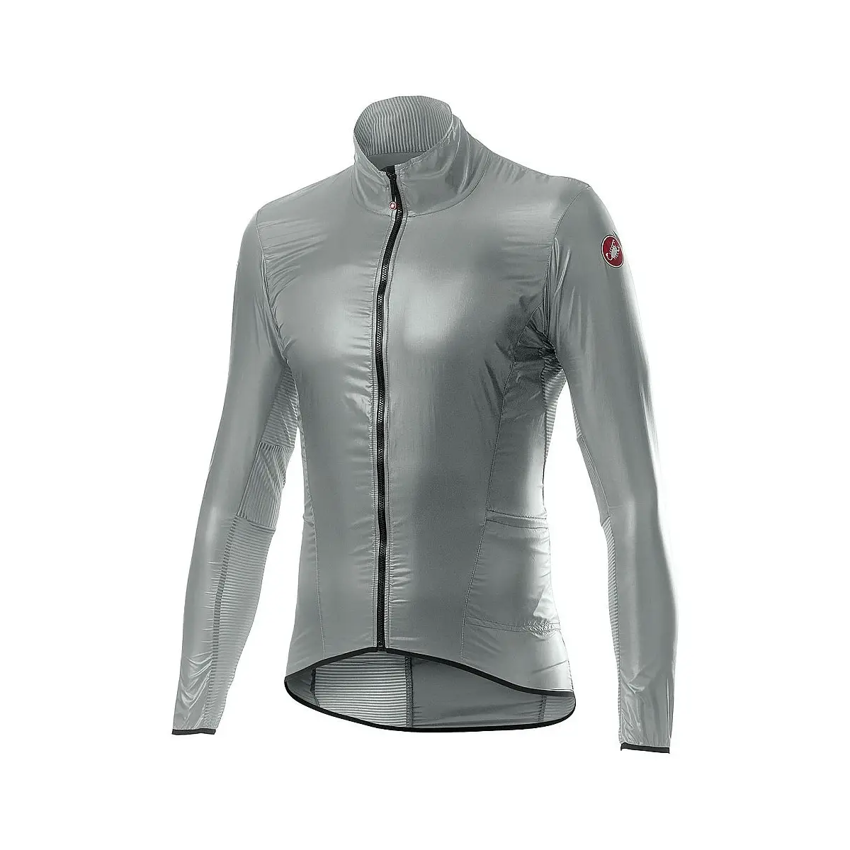 Castelli Aria Shell Jacket Windjacke silver grey